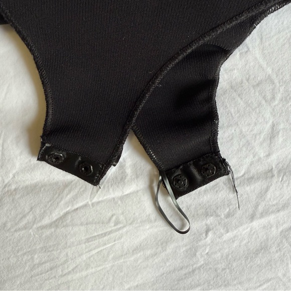 Zara Black Strapless Bodysuit - Picture 4 of 5